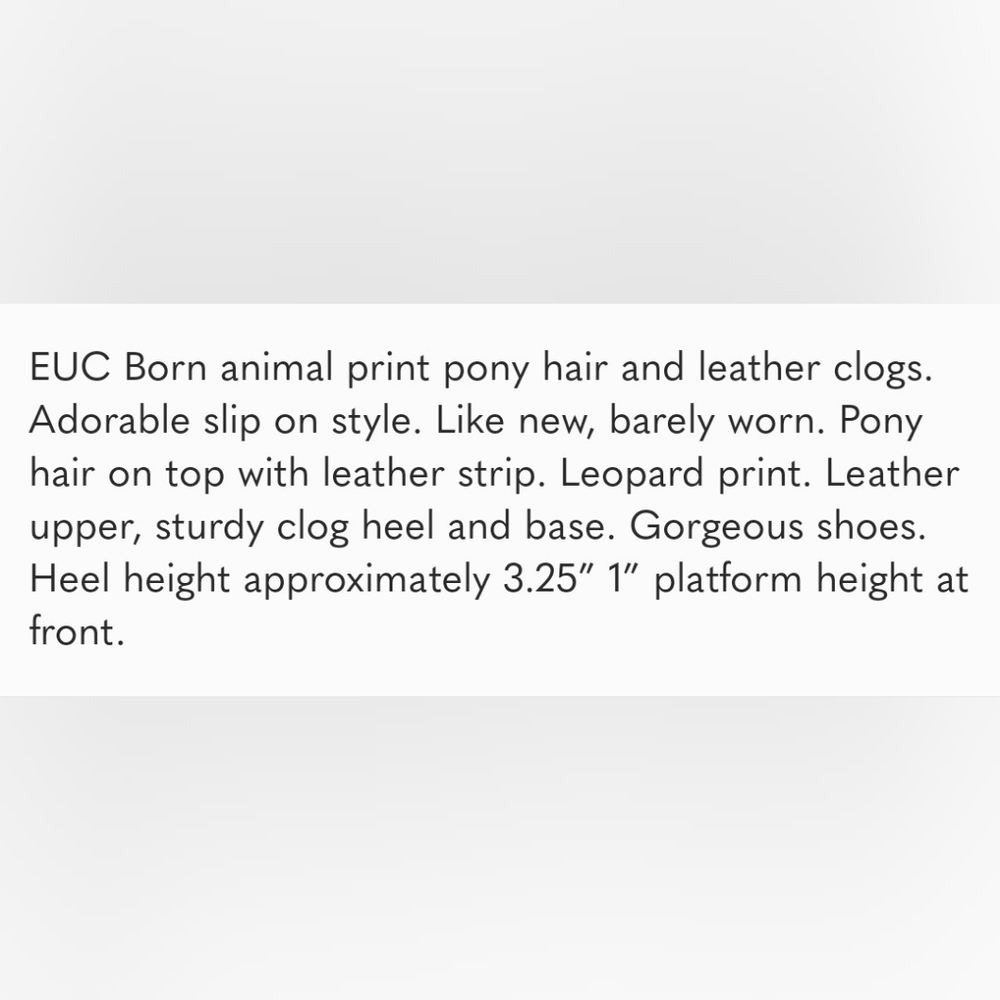 ✳️ LOVED UP PONY HAIR CLOGS - Picture 4 of 16